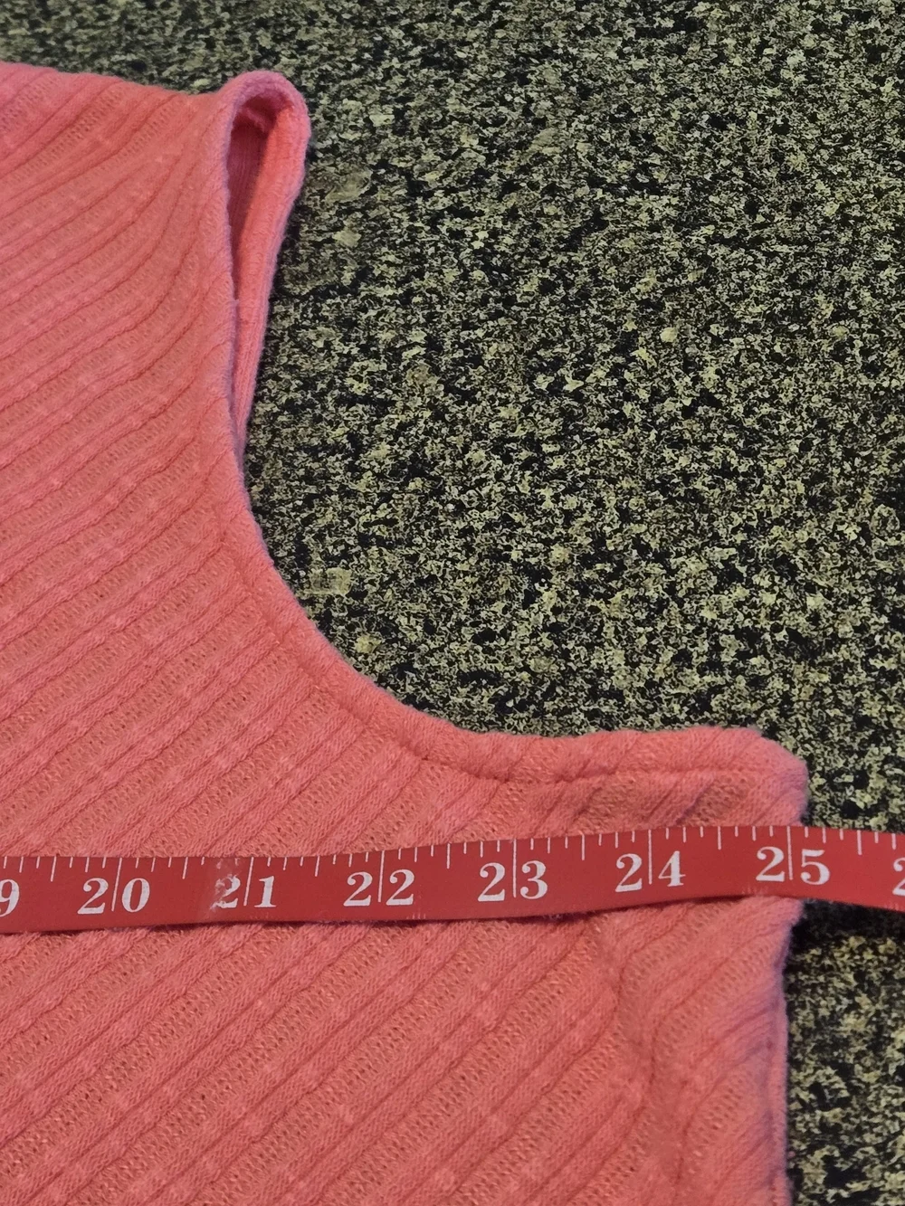 N Touch 2 pc Womens 2X Open Front Coral-Pink Textured Oversized Cardigan & Shell